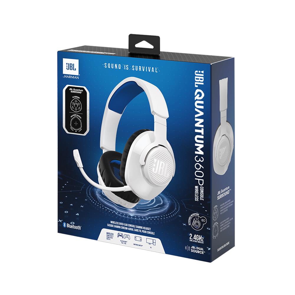 Quantum 360P Auricolare Wireless A Padiglione Gaming USB tipo-C Bluetooth Blu, Bianco - Foto 10