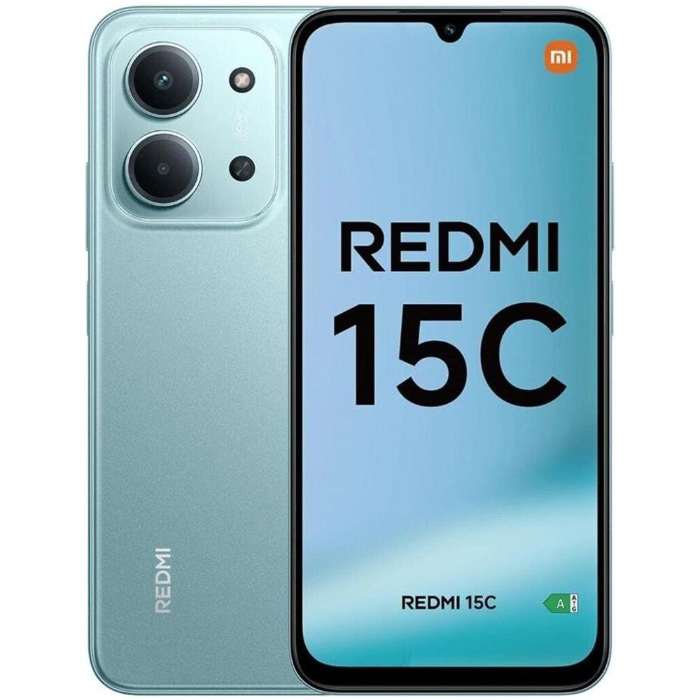 Redmi 15C 4G 128GB 4GB Ram Main Camera 50MP DaulSim USB Type-C Android Helio G81-Ultra 6000mAh Mint Green - Foto 1