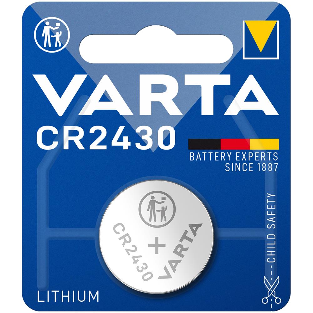 LITHIUM Coin CR2430 (Batteria a bottone, 3V) Blister da 1 - Foto 2