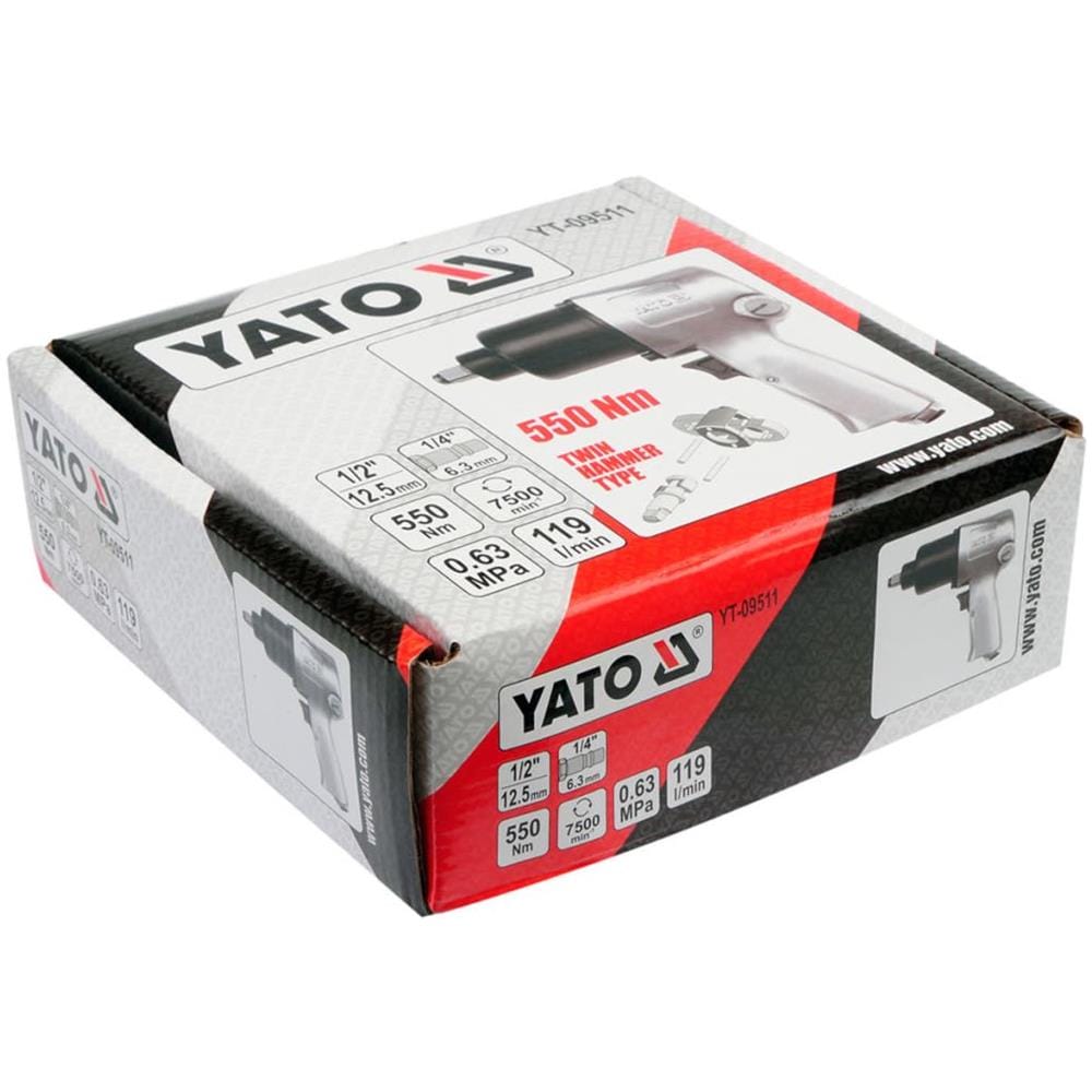Doppio Martello Avvitatore Pneumatico Argento Yt-09511 - Foto 6