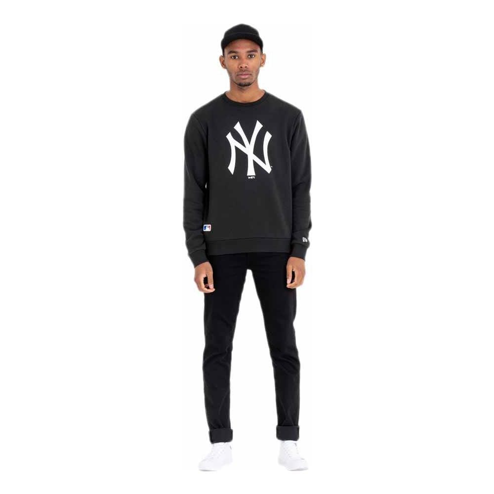Felpe Mlb Team Logo Crew Neck New York Yankees Abbigliamento Uomo L - Foto 3