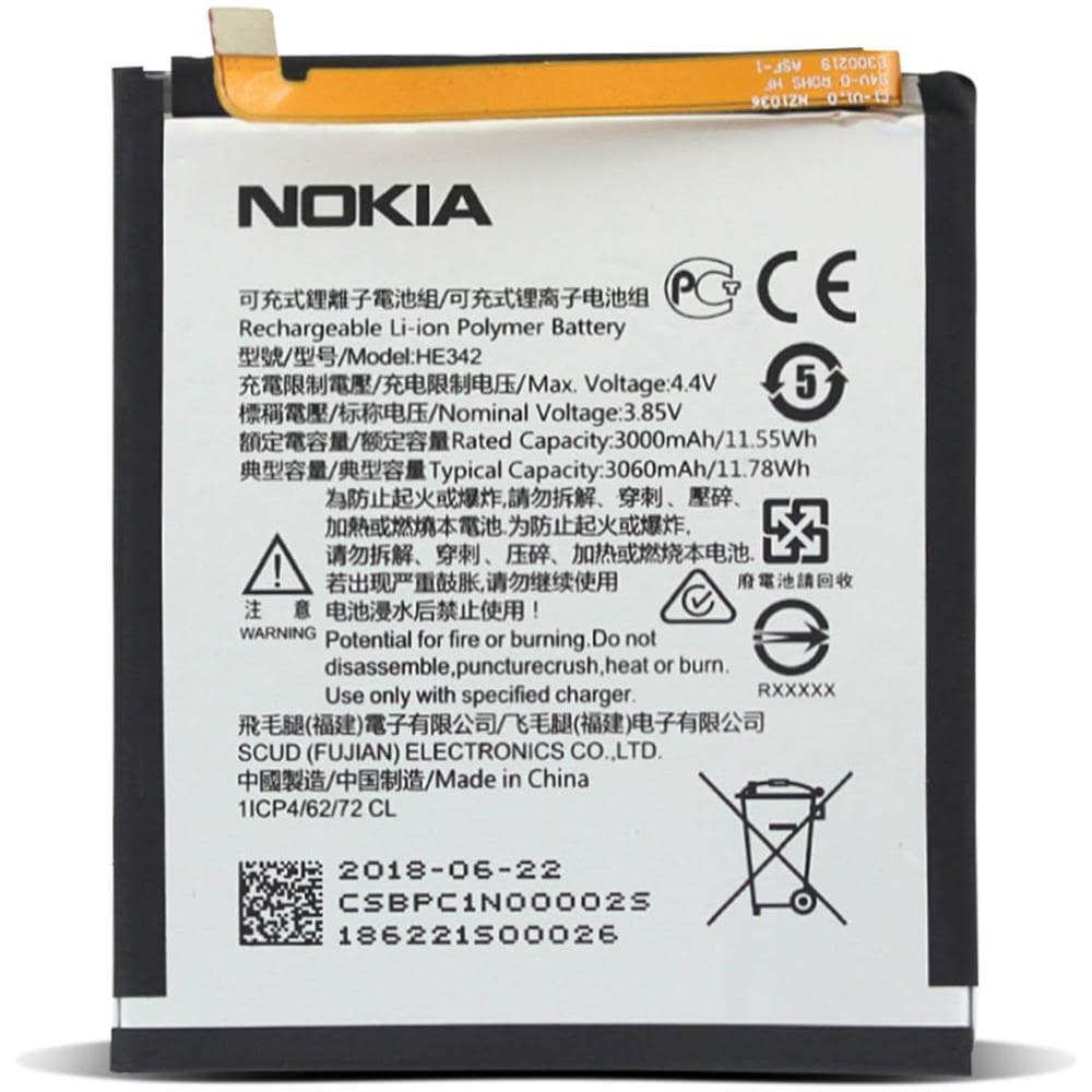 Batteria Interna 7.1 / 5.1 Plus / 6.1 Plus 3000mah Originale He342 - Foto 2