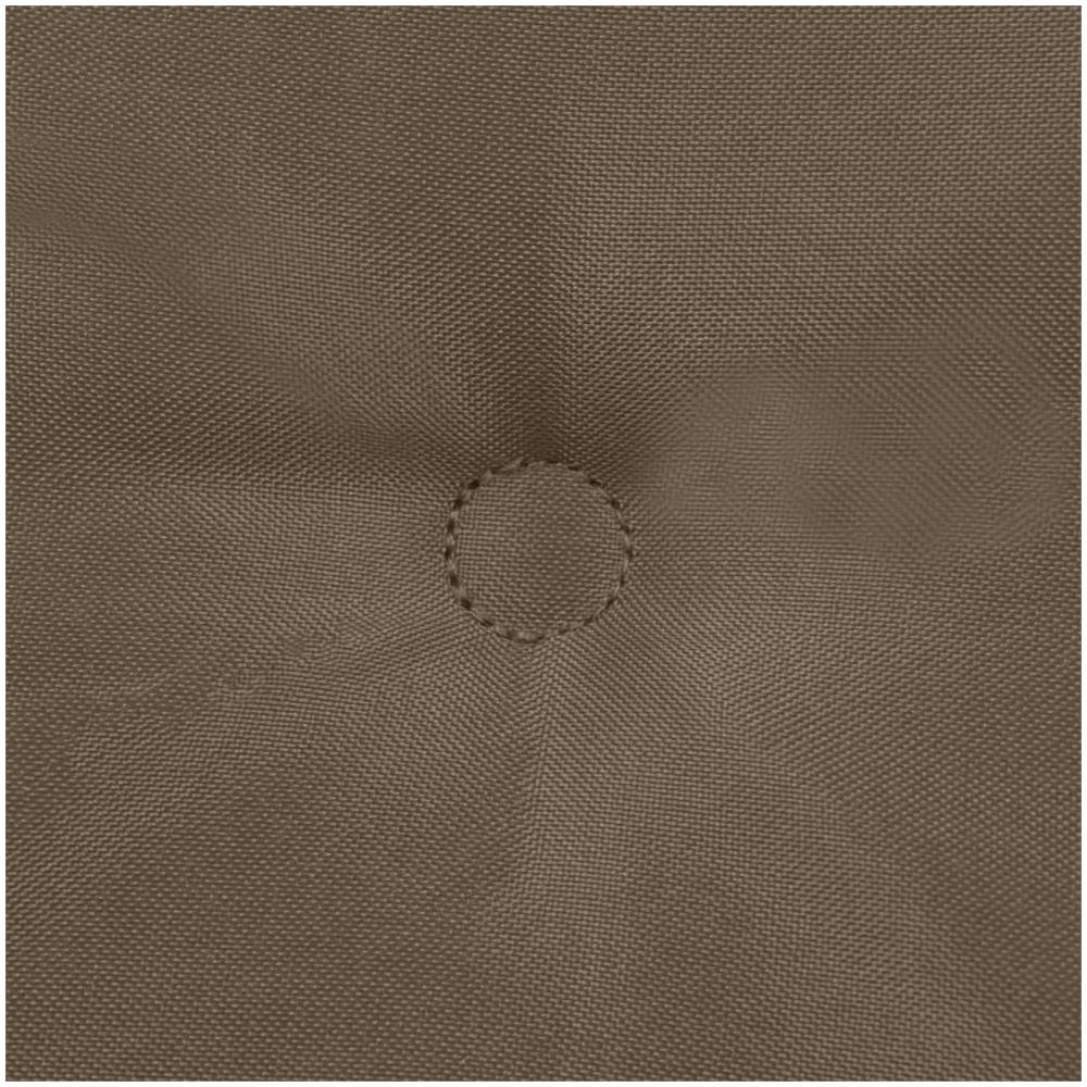 Cuscini per Sedie da Giardino 4 pz Grigio Talpa 100x50x4 cm - Foto 2