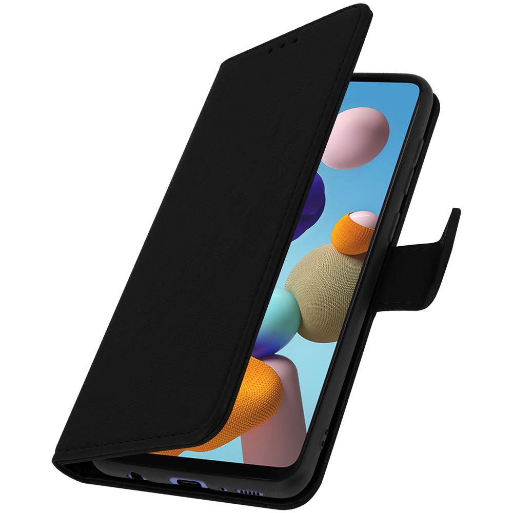 Custodia Samsung Galaxy A21s Portadocumenti Funzione Supporto Nero - Foto 2