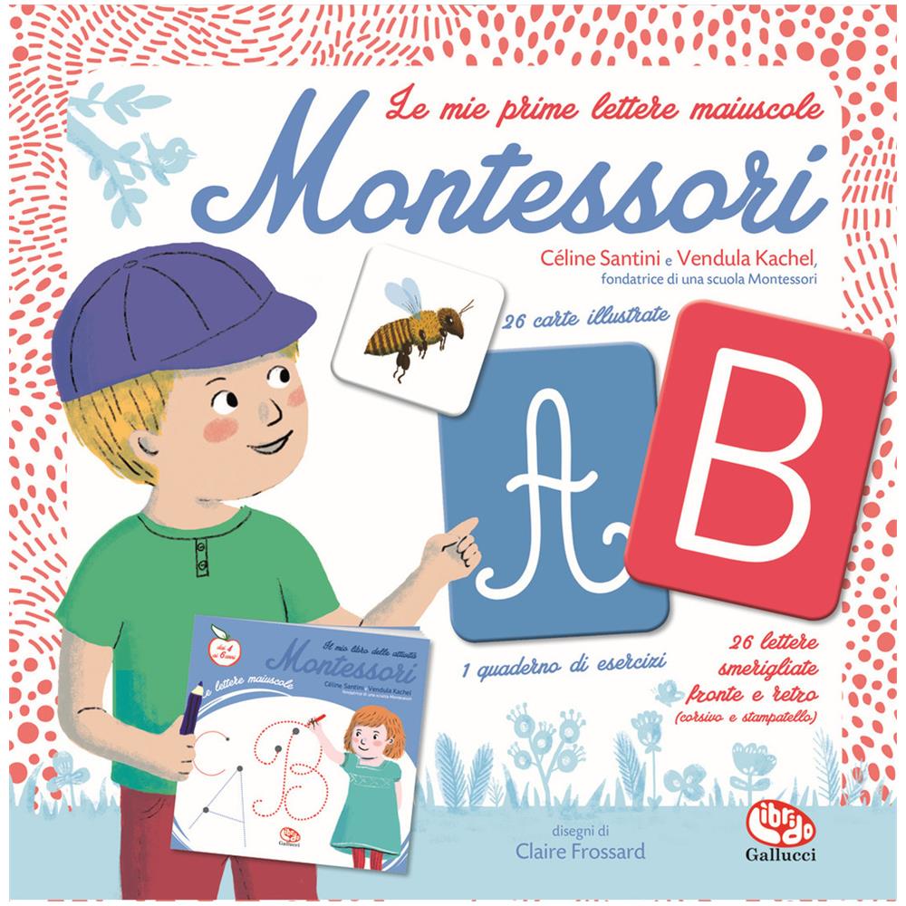 Celine Santini / Vendula Kachel - Le Mie Prime Lettere Maiuscole Montessori - Foto 2