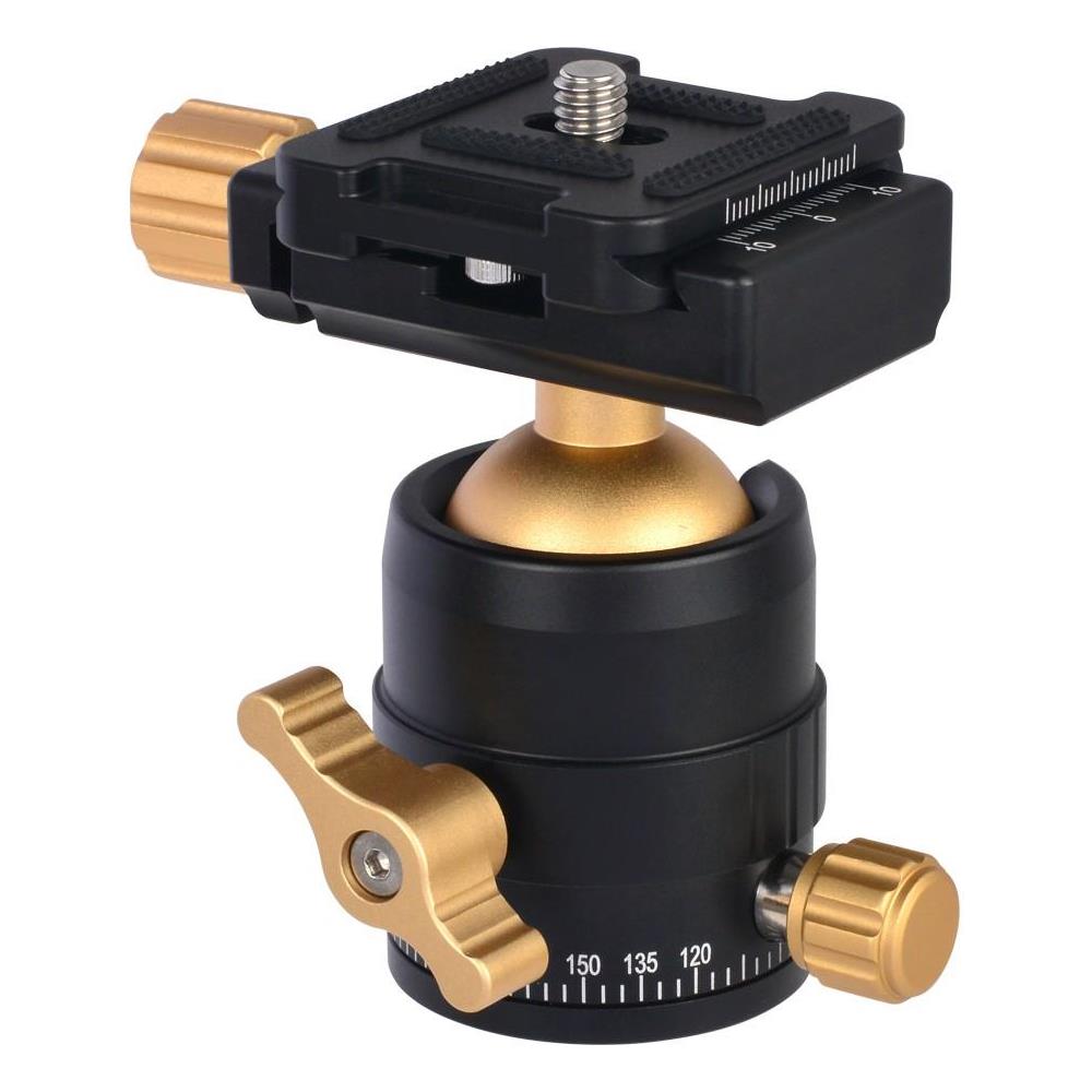 Treppiede In Lega Di Alluminio Con Morse E Adattatore 3/8" - Supporto Stabile Per Fotografia E Attrezzi