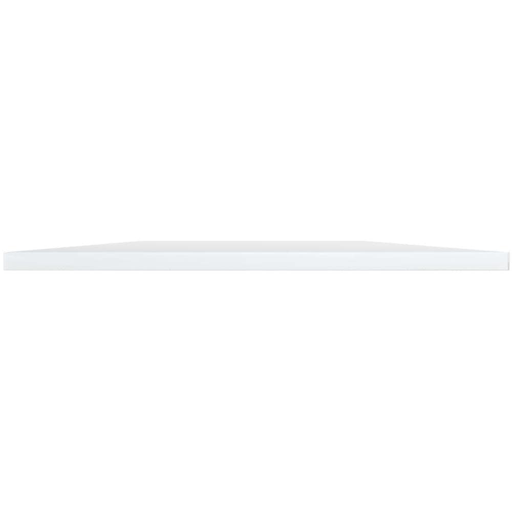 Ripiani per Libreria 8pz Bianco Lucido 60x50x1,5cm Multistrato - Foto 2