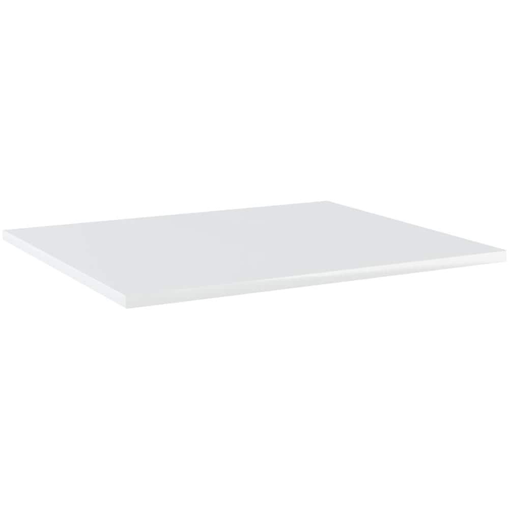 Ripiani per Libreria 8pz Bianco Lucido 60x50x1,5cm Multistrato - Foto 3