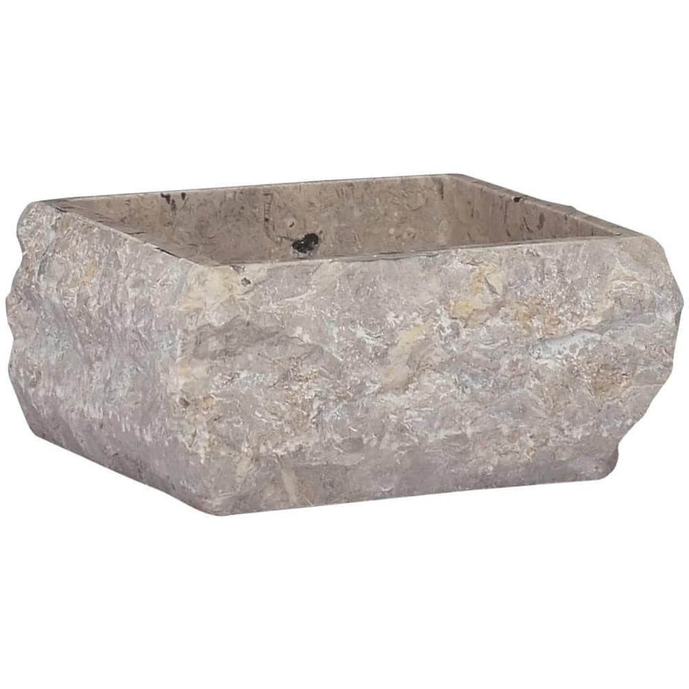 Lavandino Grigio 30x30x13 cm in Marmo - Foto 1