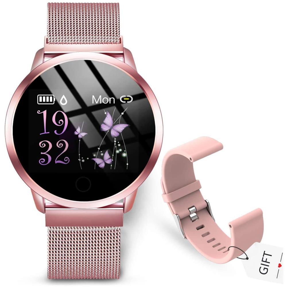 Chronus - Smartwatch Sport Con Cronometro Pedometro Impermeabile Ip67 Per  Android Ios, rosa - ePRICE