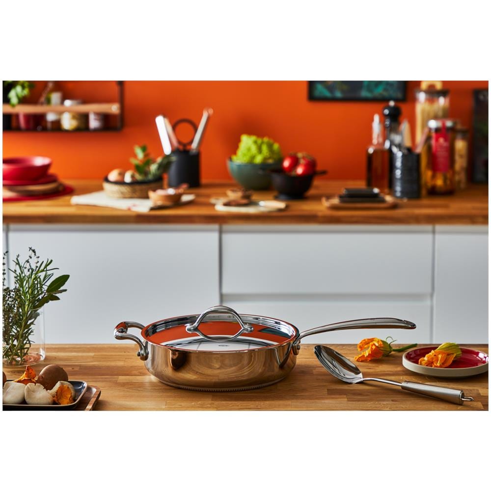 Padella In Acciaio Inox Da 26 Cm + Coperchio - 11116032026 - Foto 2