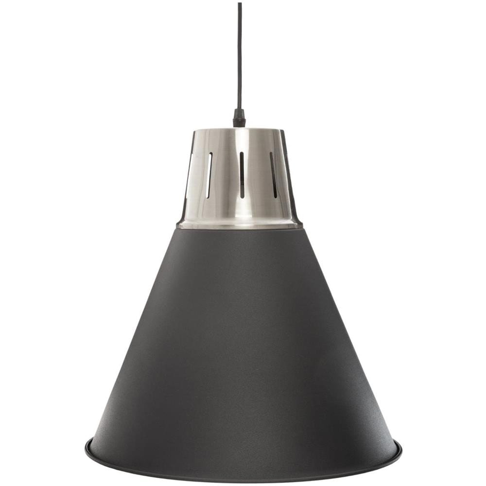 Lampada A Sospensione Con Paralume Conico, Ø 33 Cm, Nero - Foto 1