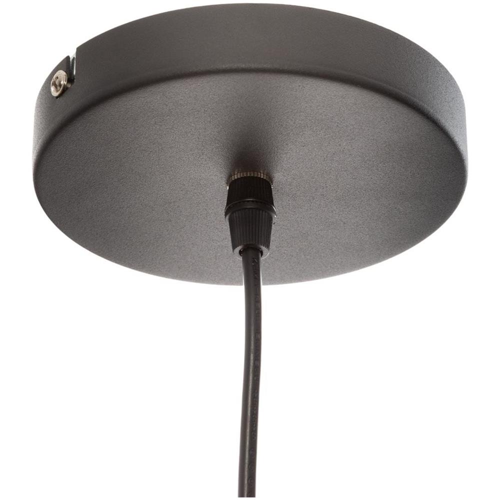 Lampada A Sospensione Con Paralume Conico, Ø 33 Cm, Nero - Foto 3