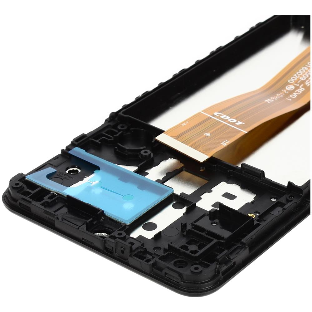 Blocco Completo Per Samsung Galaxy A12 Lcd + Vetro Touch E Frame Compatibile - Foto 4