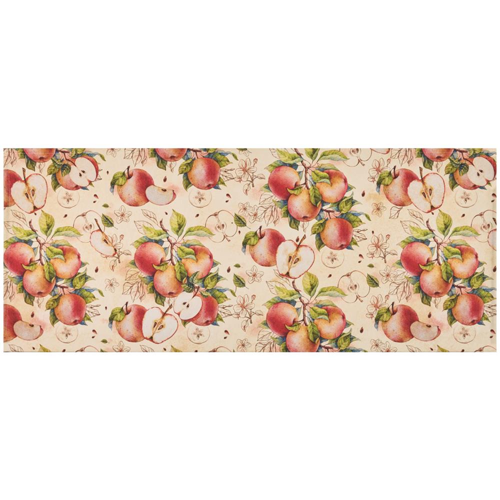 Tappeto Cucina Antiscivolo Stampa Digitale Emozioni Fantasia Mele By Suardi 58x80 Mele - Foto 1