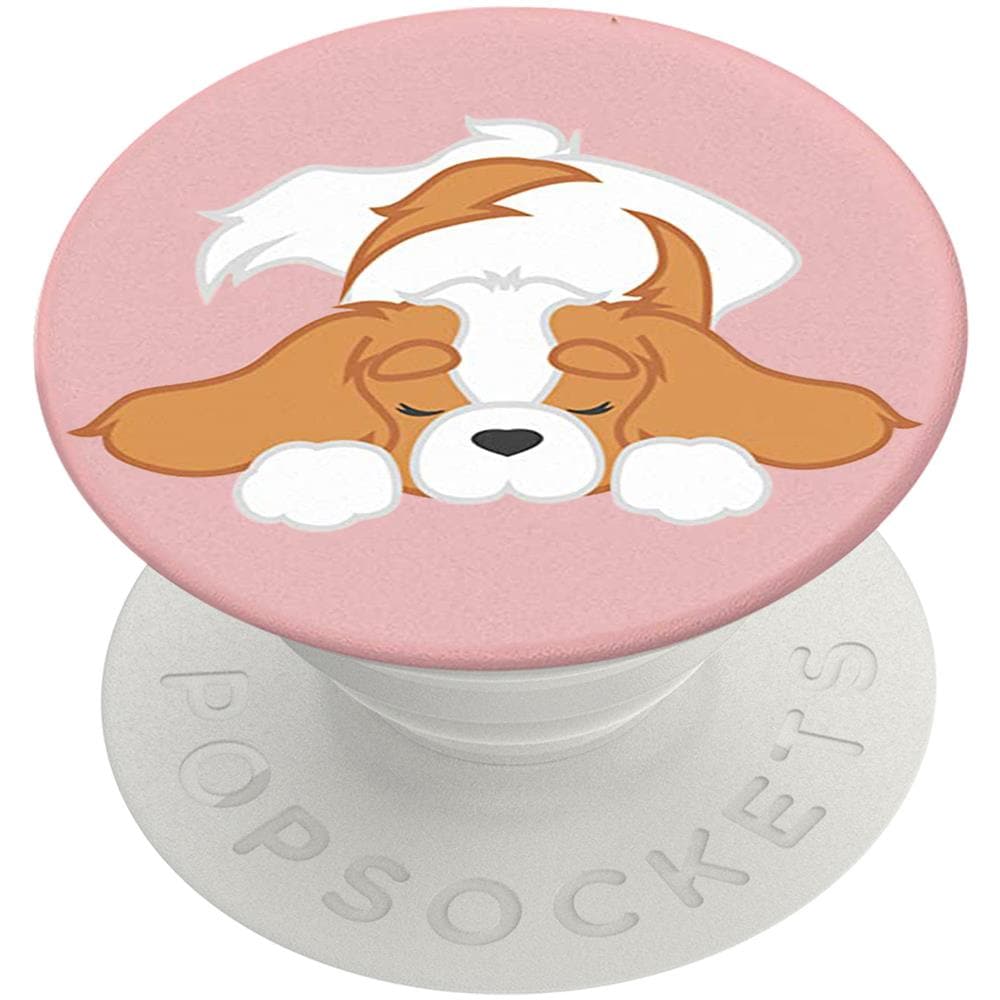 Popgrip Design Pupper Napper, Supporto Video, Bianco / Rosa - Foto 1
