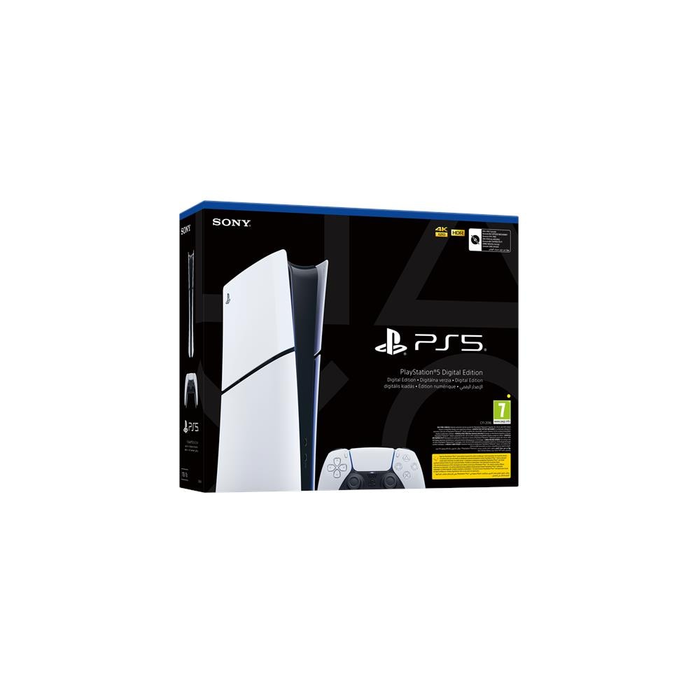 Console Play Station 5 Slim Digital Edition con Gamepad 1 TB Wi-Fi Colore Nero Bianco - Foto 6