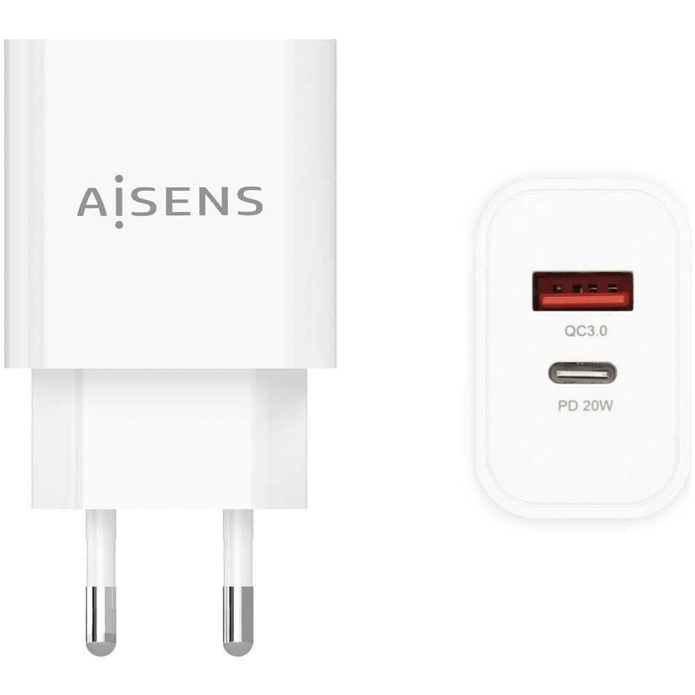 A110-0681 Caricabatterie per dispositivi mobili Fotocamera, Telefono cellulare, Computer portatile, Smartphone, Tablet Bianco AC Ricarica rapida Interno - Foto 1