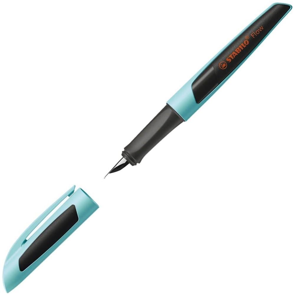 Flow SPORTY - Penna Stilografica - in Azzurro /Nero - 1 penna - Cartuccia inclusa - Foto 2