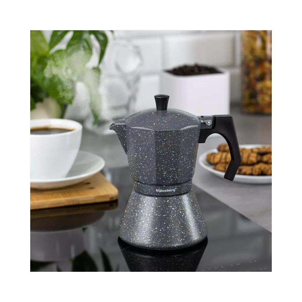 KB-7298 Macchina per caffè a pressione da 12 tazze per espresso italiano - Foto 2