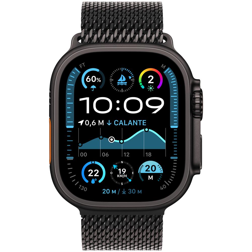 Watch Ultra 2 OLED 49 mm Digitale 410 x 502 Pixel Touch screen 4G Nero GPS (satellitare) - Foto 2