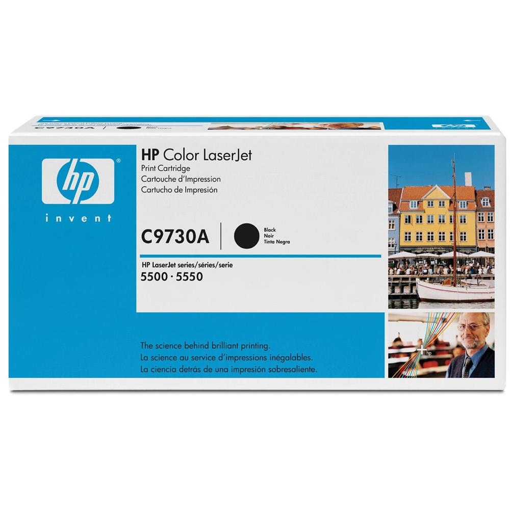 C9730A Toner Originale Nero per HP LaserJet 5500/5500dn Capacità 13000 Pagine - Foto 2