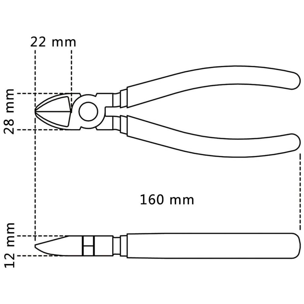 Utensili Pinze Tagliafili Diagonali 1082 160mm - Foto 2