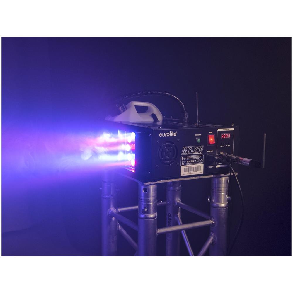 Macchina Del Fumo-nebbia Con Speciale Illuminazione A Led, Dmx, Nsf 250 - Foto 2