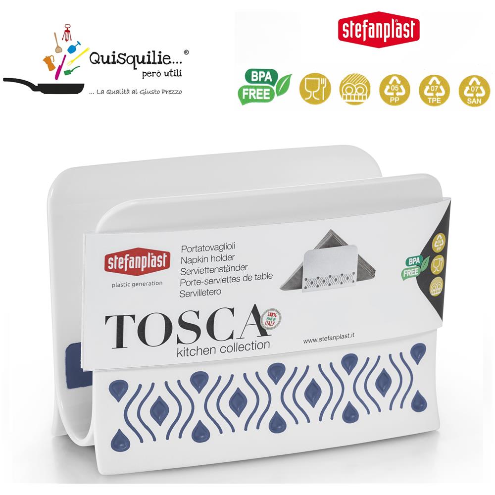 P. Tovaglioli Tosca Bianco / Blu - Foto 1