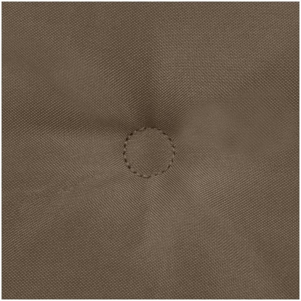 Cuscini per Sedie da Giardino 2 pz Grigio Talpa 100x50x4 cm - Foto 2