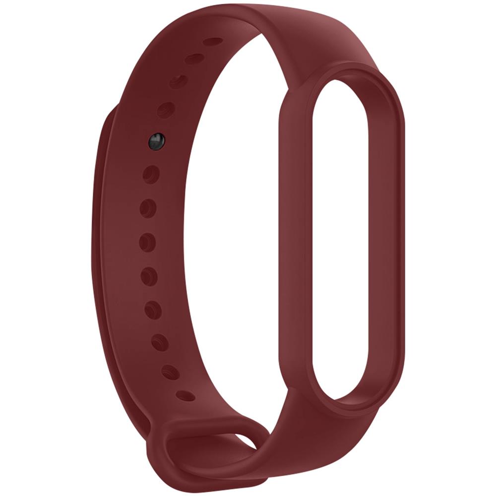 Cinturino Xiaomi Mi Band 5 E 6 Silicone Premium Soft-touch Leggero Marrone - Foto 1