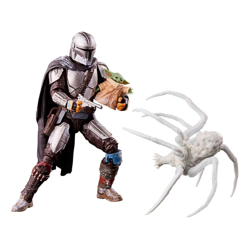 Star Wars The Mandalorian Black Series Action Figures 2021 Mandalorian & Grogu (maldo Kreis) 15 Cm - Foto 1