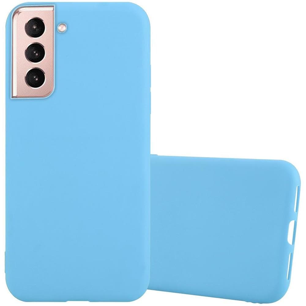 Custodia Compatibile Con Samsung Galaxy S21 Plus In Candy Blu - Coperchio Protettivo In Silicone Tpu Flessibile - Foto 1