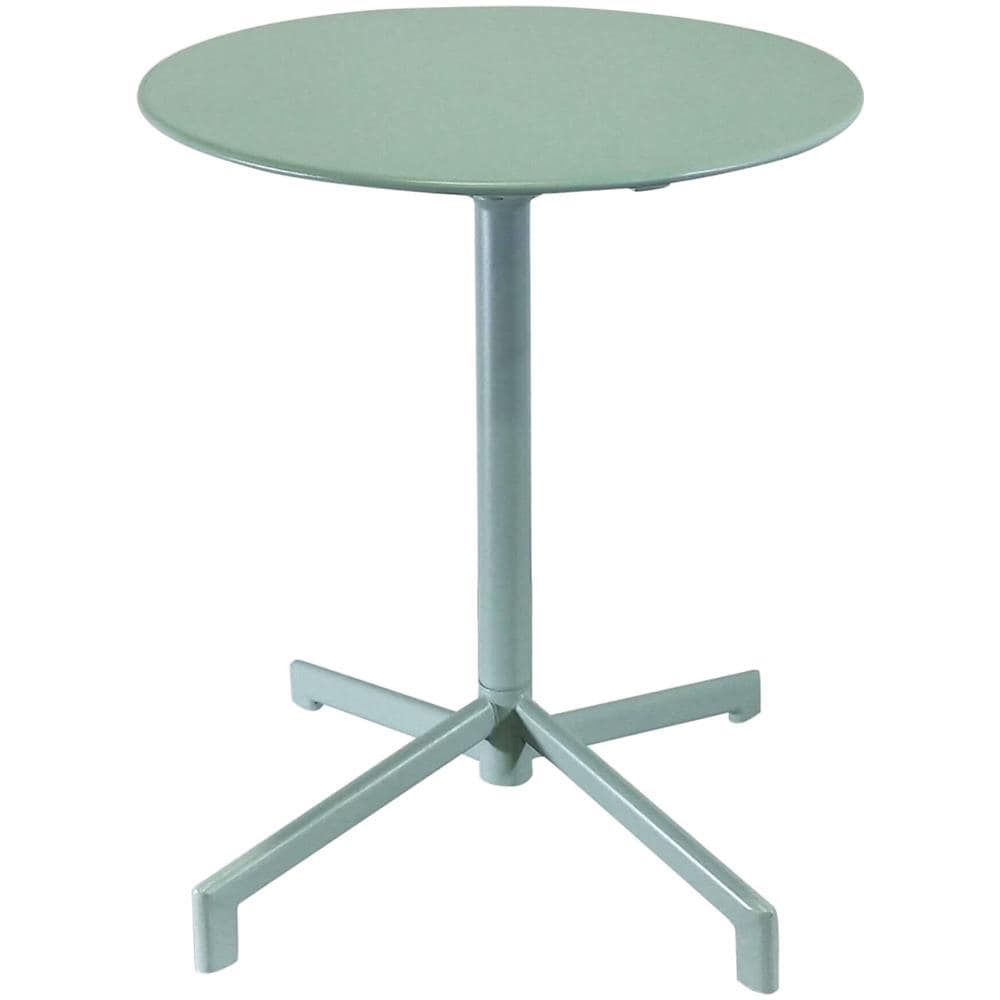 Opera - Tavolo Da Giardino In Acciaio Diametro 60 - Foto 1