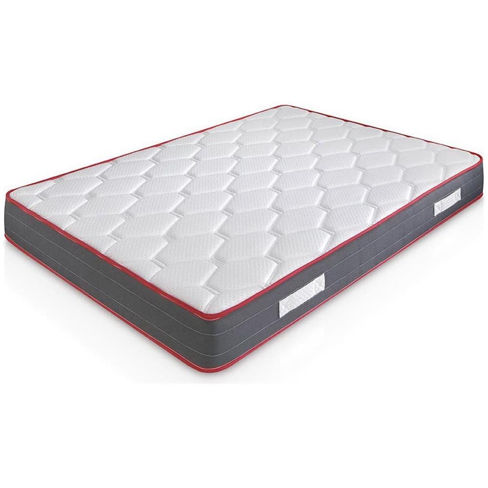 Materasso Ergo-confort 135x190 Cm In Memory Foam Altezza 22 Cm, 2 Cm De Memory Foam 65 Kg /m3 + Supporto: Fermo - Foto 1