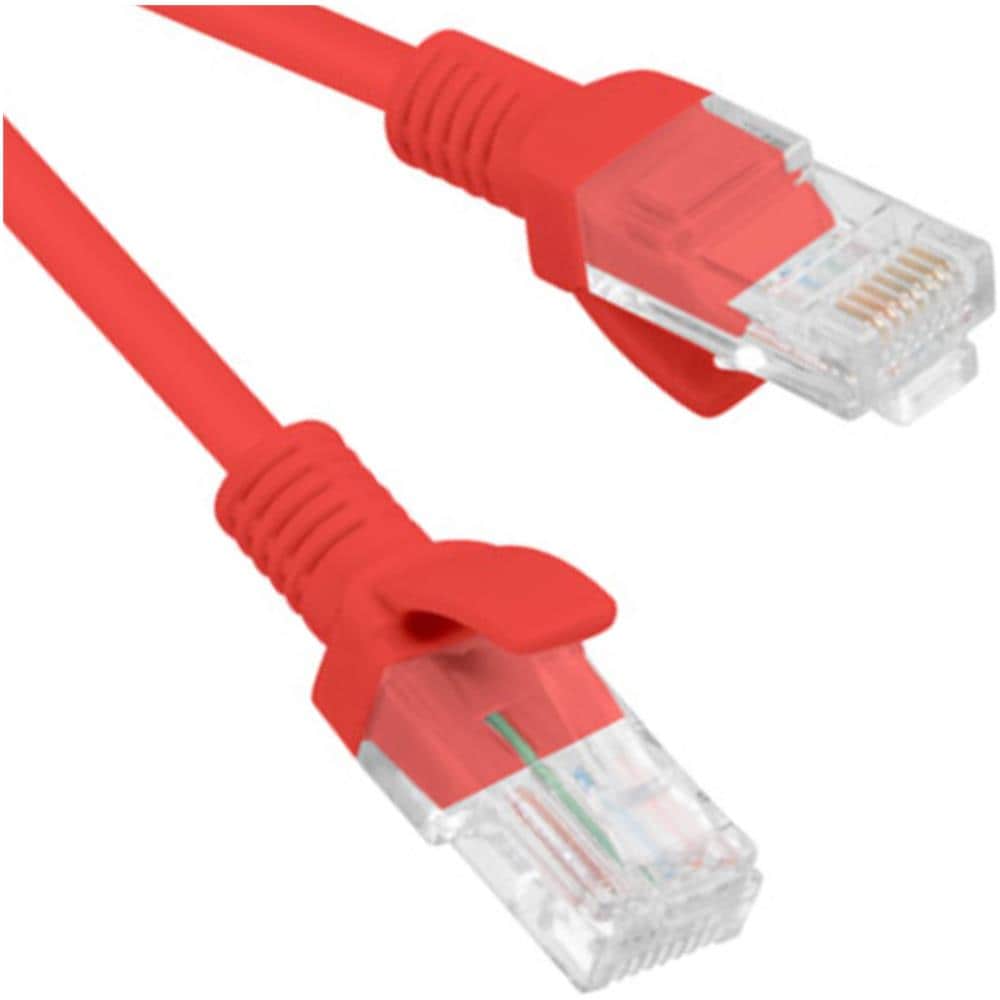 Cavo Di Rete Ethernet Utp Cat. 6 Rosso 1m - Foto 1