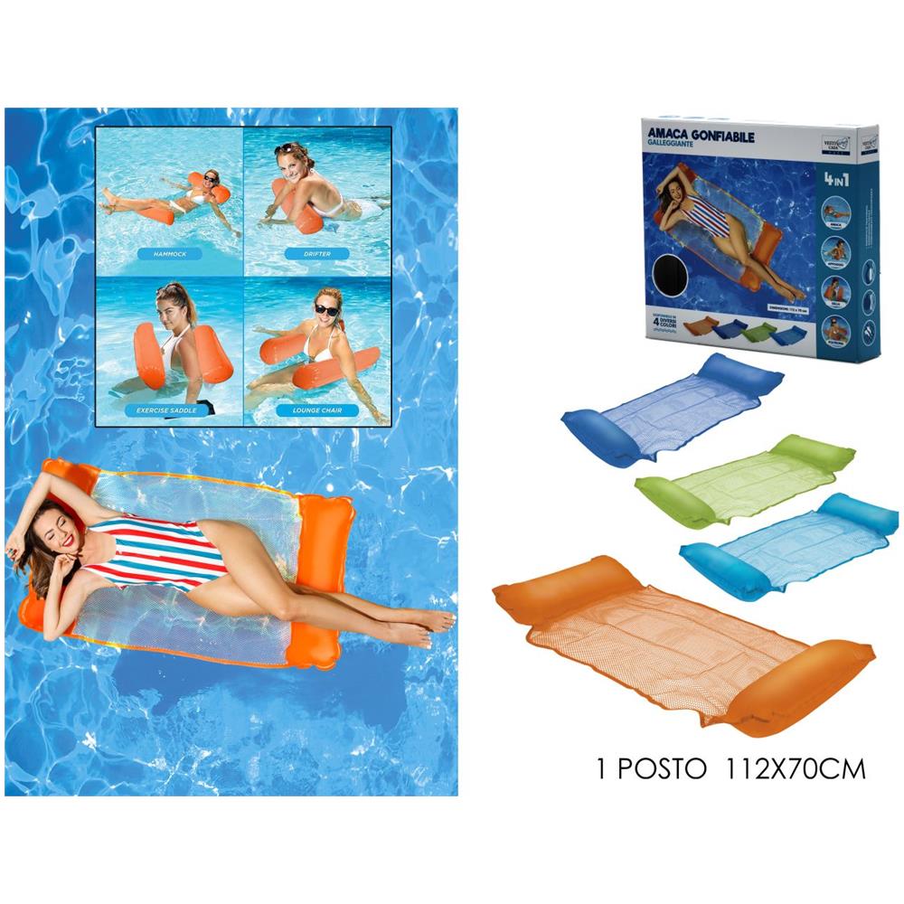 Amaca Gonfiabile 112x70 Cm Vendita Unitaria Casuale - Foto 1