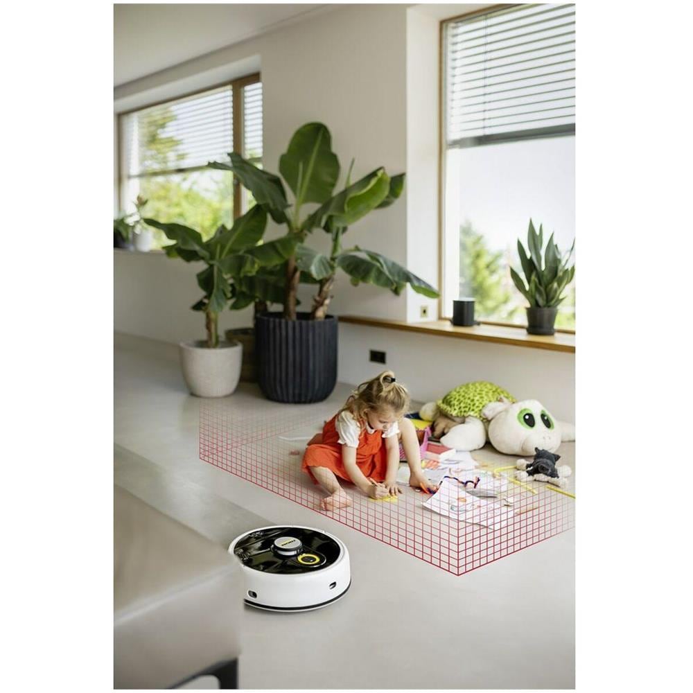 RCF 3 Aspirapolvere robot 1.15 L Senza sacchetto Colore Nero Bianco - Foto 7