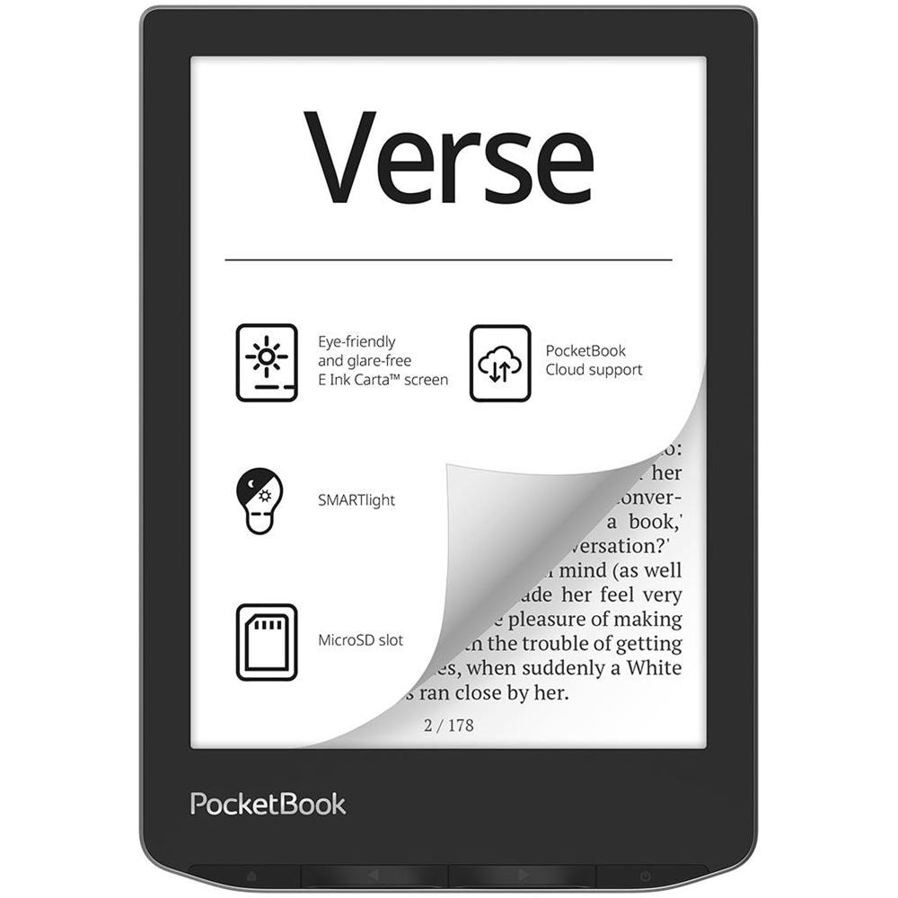 Verse lettore e-book 8 GB Wi-Fi Grigio - Foto 1