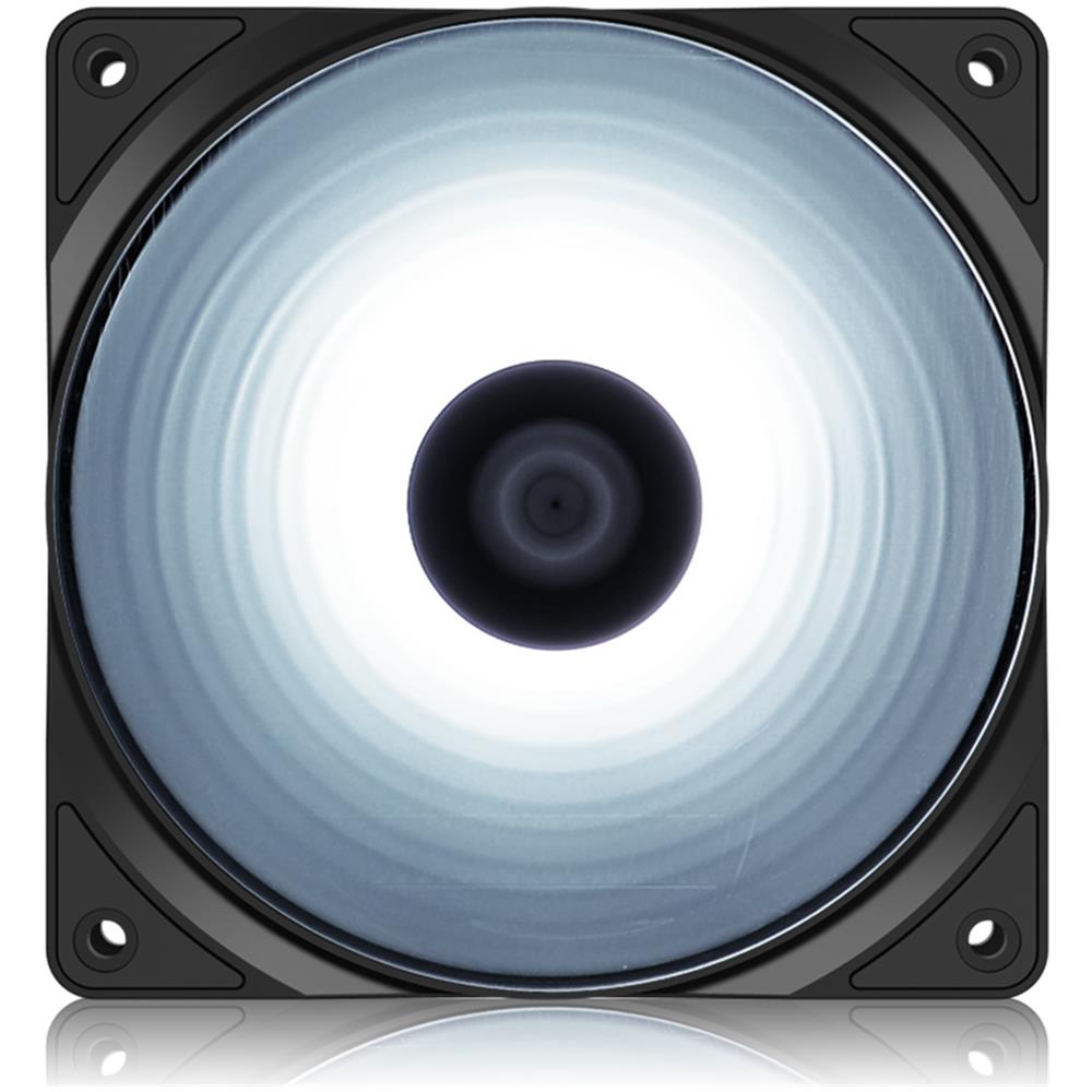 RF120W Case per computer Ventilatore 12 cm Nero, Translucent 1 pz - Foto 1