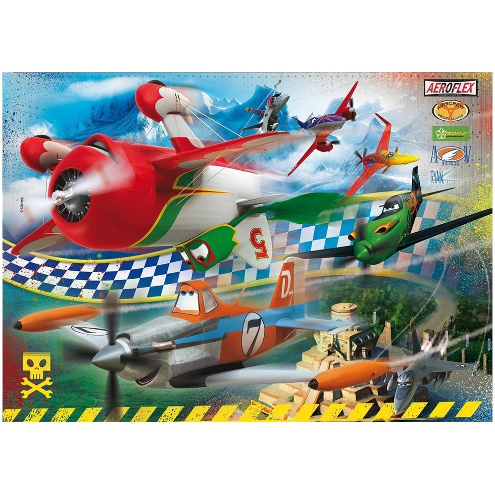 Puzzle Planes Dangerous Mission 250 pz 34.4 x 25 x 3.8 cm 29690 - Foto 1