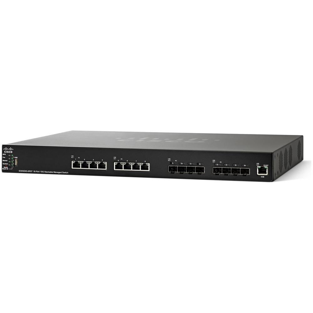 Cisco Sg550xg-8f8t 16-port Stackable Managed Switch In - Foto 2