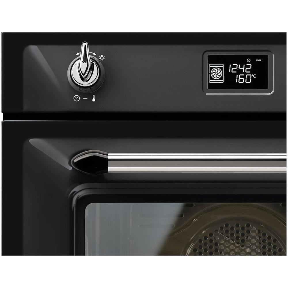 SMEG - Forno Elettrico da Incasso SF6922NPZE1 Capacità 65 L Multifunzione  Ventilato Pulizia a Vapore Potenza 3000 W Colore Nero - ePRICE