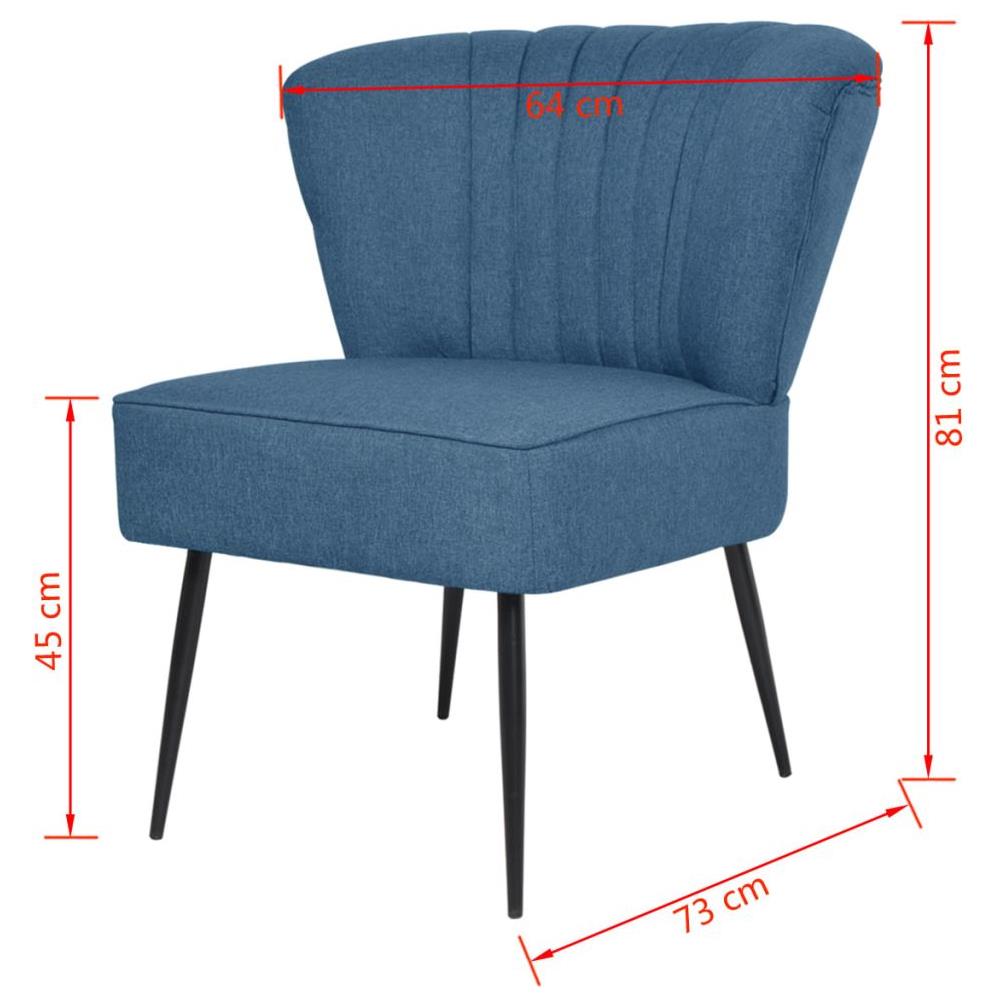 Sedia Da Cocktail Blu - Foto 6