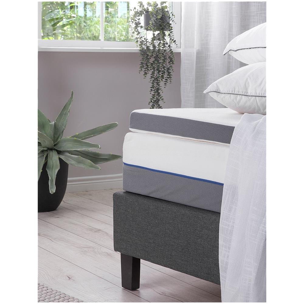 Materasso Topper In Schiuma Memory 90x200cm Comfy - Foto 2