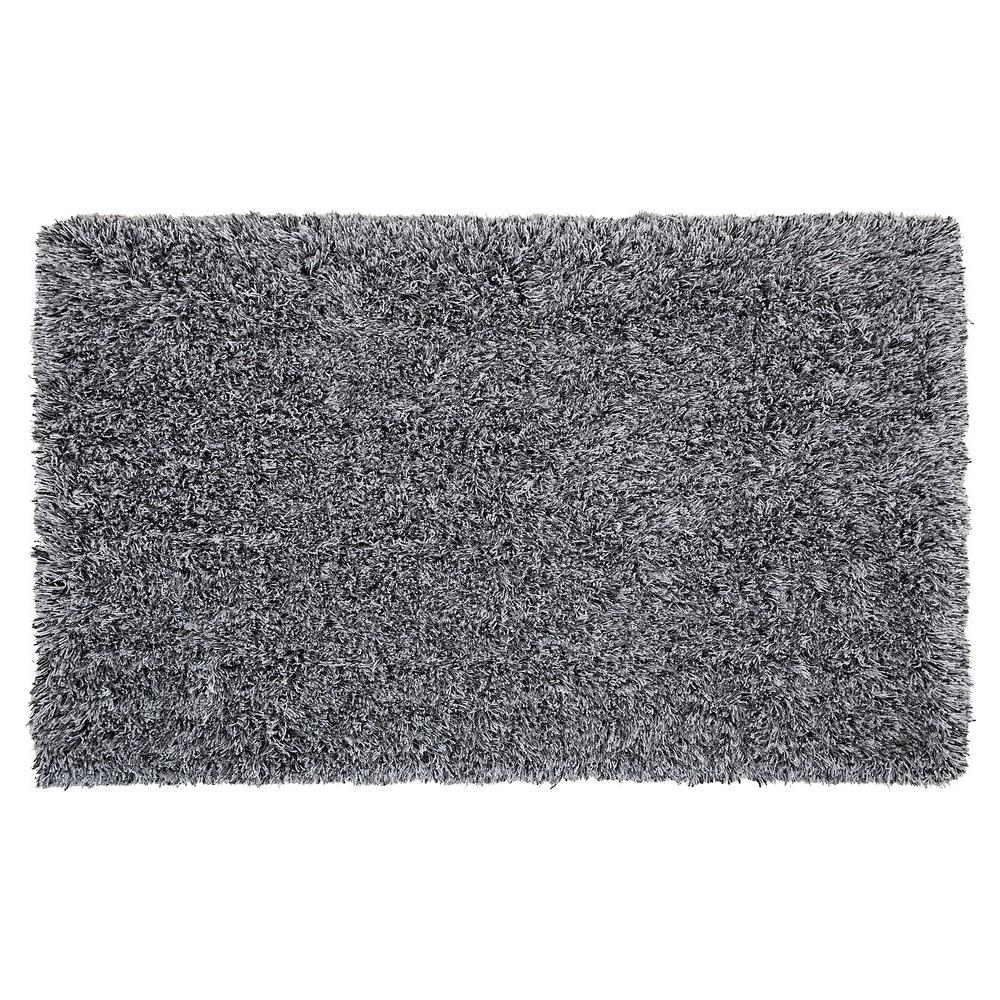 Tappeto Shaggy Color Grigio Sale E Pepe 160x230 Cm Cide - Foto 2