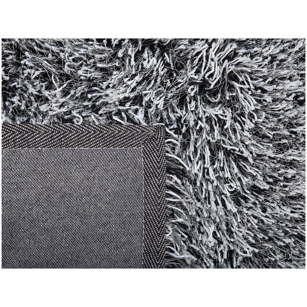 Tappeto Shaggy Color Grigio Sale E Pepe 160x230 Cm Cide - Foto 14