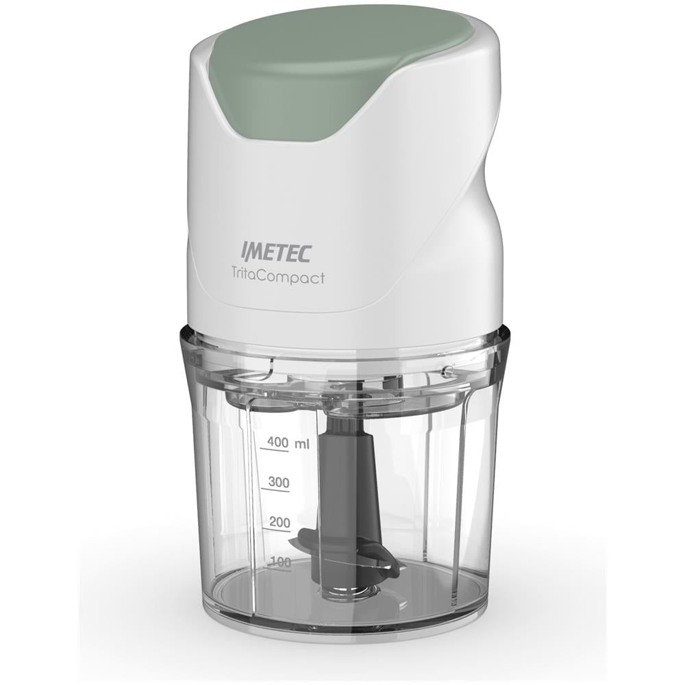Tritaverdure ElettricoTritaCompact con Capacità 0,4 Litri Potenza 350 W Colore Bianco - Foto 2