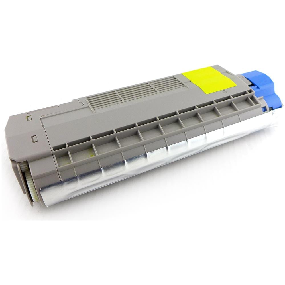 Toner Giallo 6000 Pagine Sostituisce Oki 44315305 Toner Per Oki C610dm, C610 - Foto 1