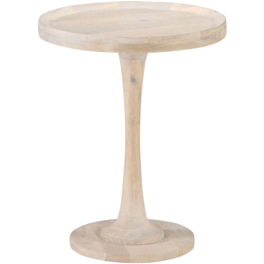 Tavolino Di Servizio 60x75 Cm In Legno Massello Di Mango - Foto 8